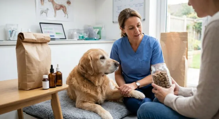 Chien arthrose : quelles croquettes, oméga-3 EPA et gestion du poids