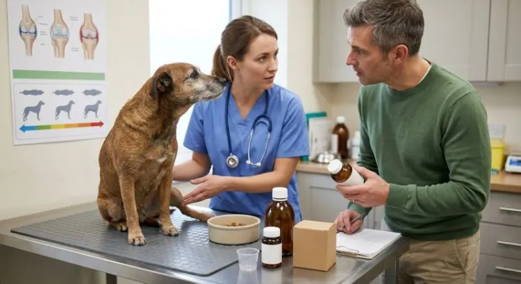 Chien arthrose : quelles croquettes, oméga-3 EPA et gestion du poids